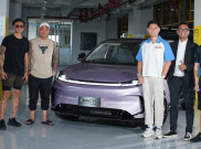 Anji, Toni Cu, Willie Salim, dan Jhon LBF Jajal BAIC T1, Tercengang dengan Fitur Advanced Driver Assistance System