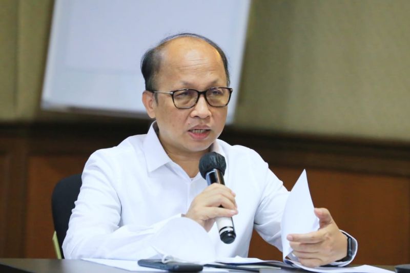 Sekretaris Jenderal Kementerian Ketenagakerjaan Anwar Sanusi. (ANTARA/HO-Kemnaker)