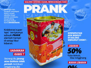 Kaleng Khong Guan, Rengginang dan Prank