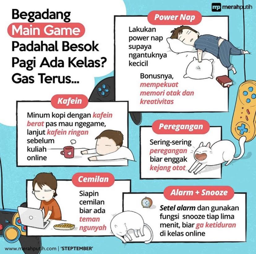 Begadang Main Game Padahal Besok Ada Kelas Pagi? Gas Terus!