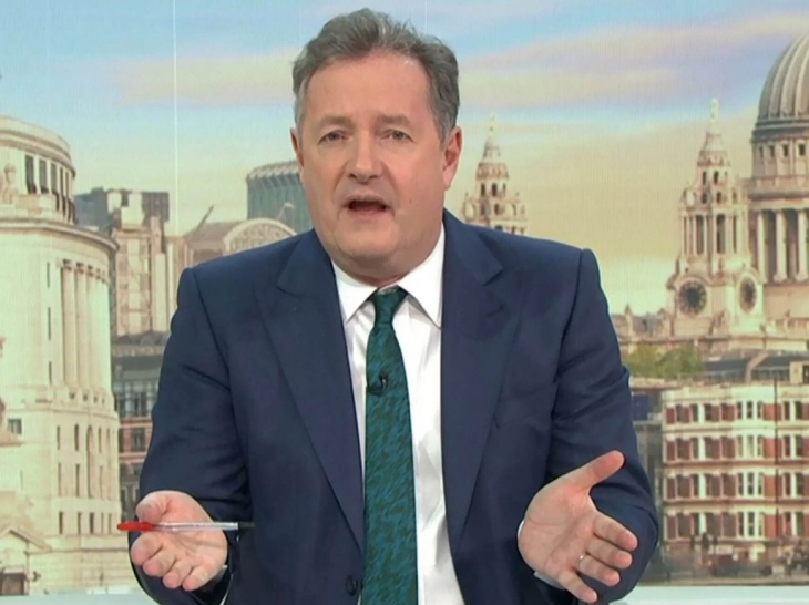 Piers Morgan sudah 6 tahun menjadi host Good Morning Britain (Foto: pagesix.com)