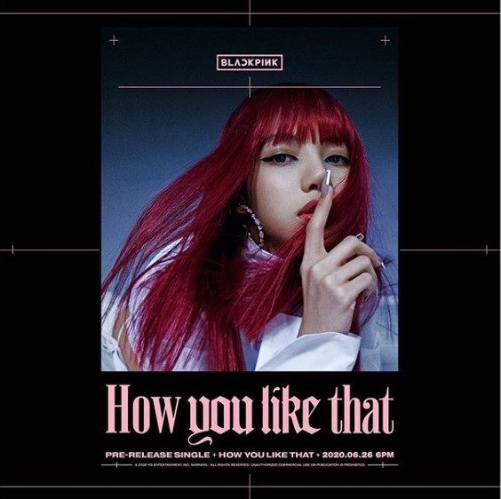 BLACKPINK Rilis Poster Single 'How You Like That'