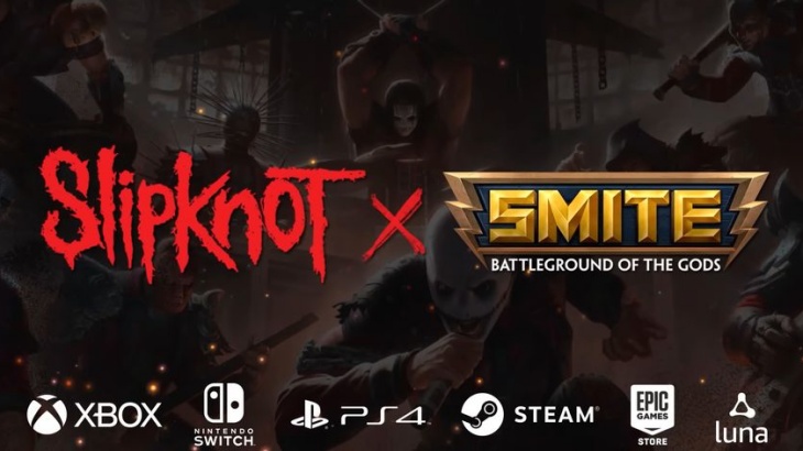 Slipknot Bakal Mengguncang Arena Game MOBA 'Smite'