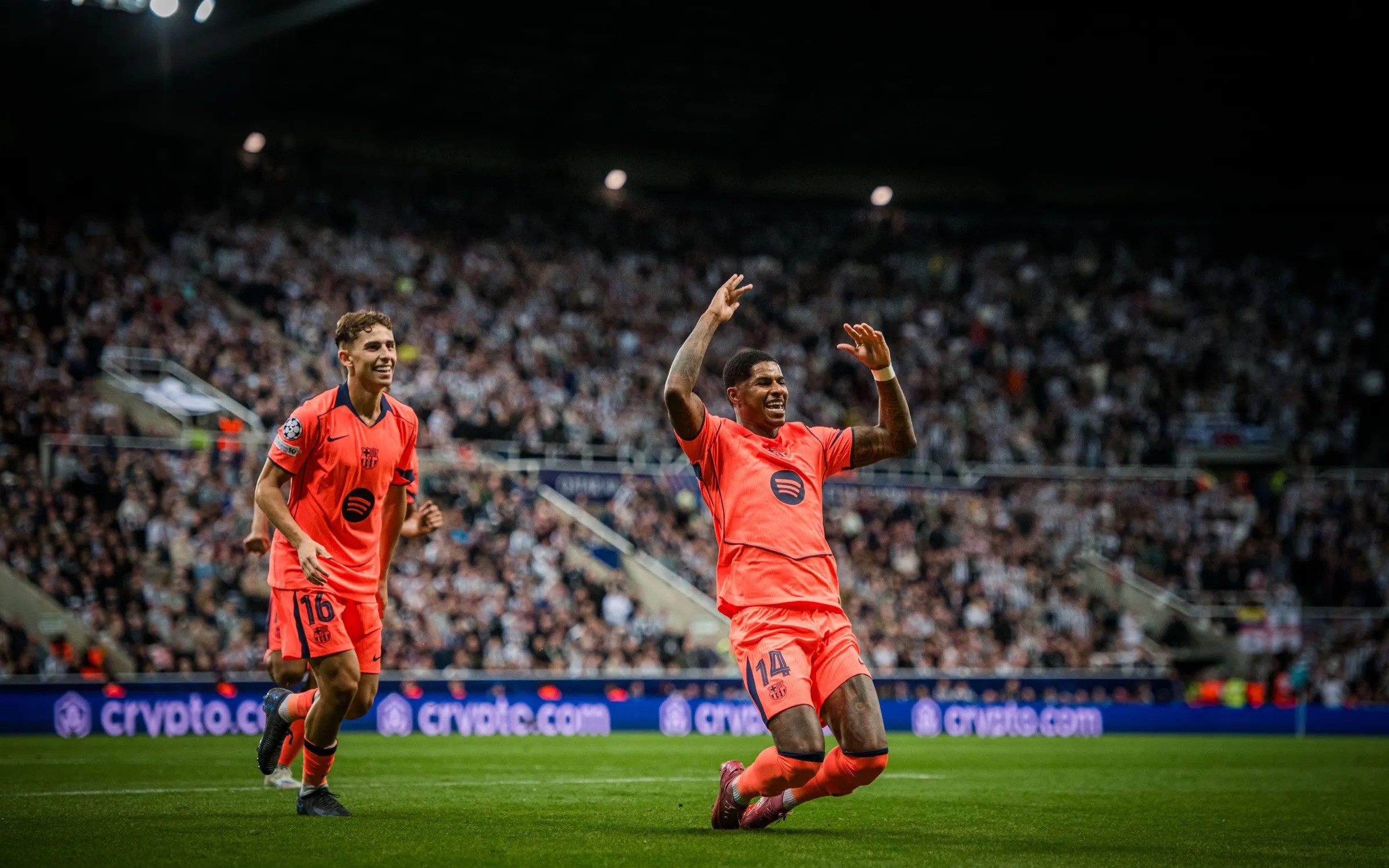 Marcus Rashford Cetak 2 Gol saat Lawan Newcastle, Hansi Flick: Senang Sekali Bisa Memilikinya