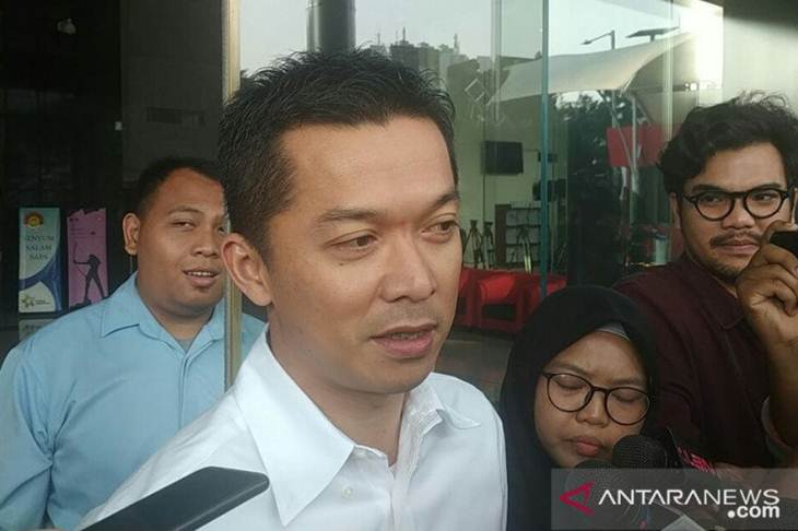 Wakil Ketua Satuan Pelaksana Program Indonesia Emas (Satlak Prima) periode 2016-2017 Taufik Hidayat. (ANTARA/Benardy Ferdiansyah)