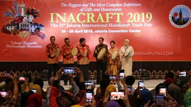 Di Samping Jokowi, Anies: Pameran INACRAFT Menggerakkan Ekonomi Jakarta