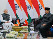 Momen Akrab Pertemuan Presiden Prabowo dan PM India Narendra Modi di Istana Merdeka Jakarta