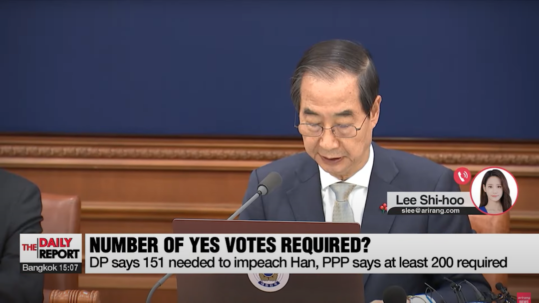 Krisis Politik Korea Selatan, Oposisi Siap Gulingkan Presiden Sementara Han Duck-soo