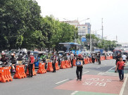 Jalan Raya Salemba Macet Parah Jelang Pendaftaran Pilkada DKI