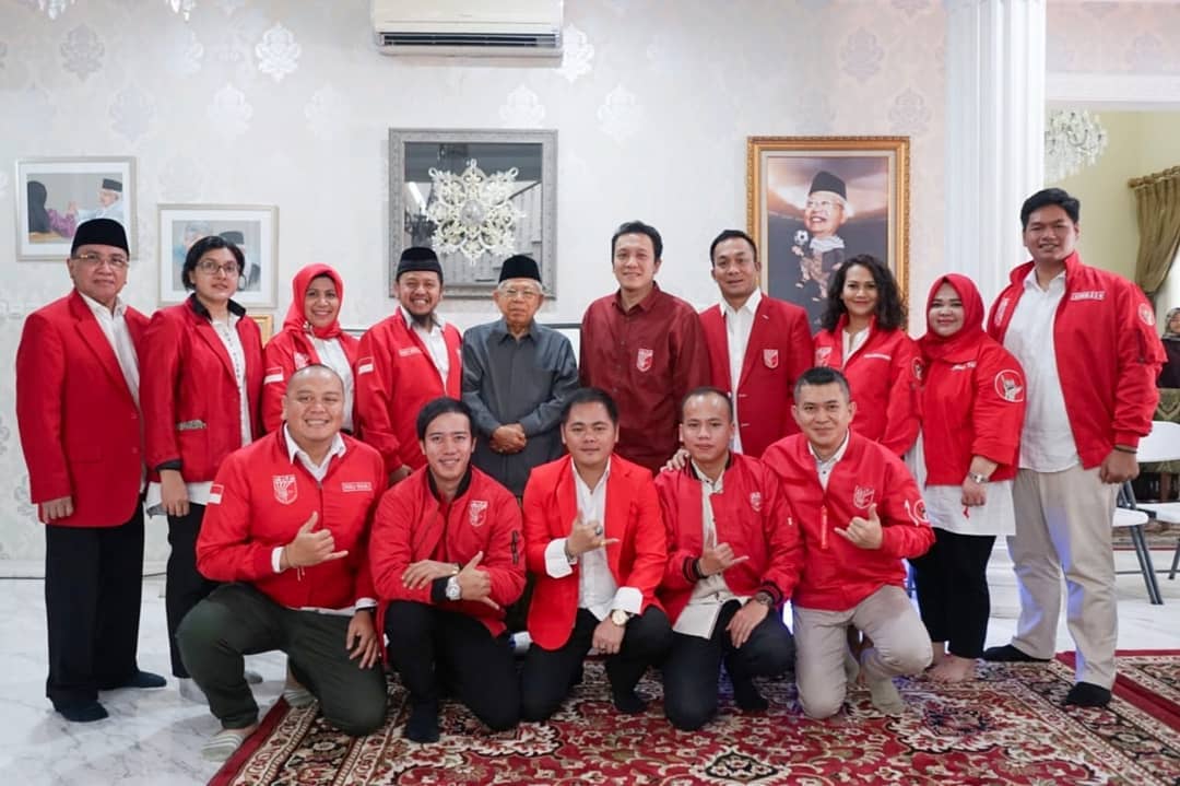 Pengurus PKPI Sambangi Ma'ruf Amin, Bahas Calon Menteri?
