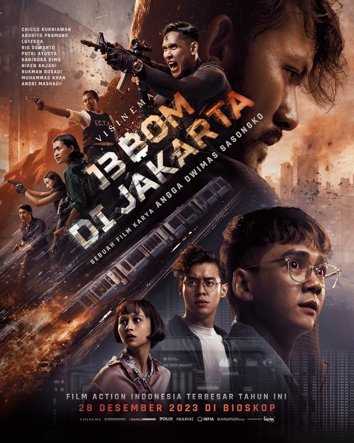Film '13 Bom di Jakarta' Rilis Trailer Kedua