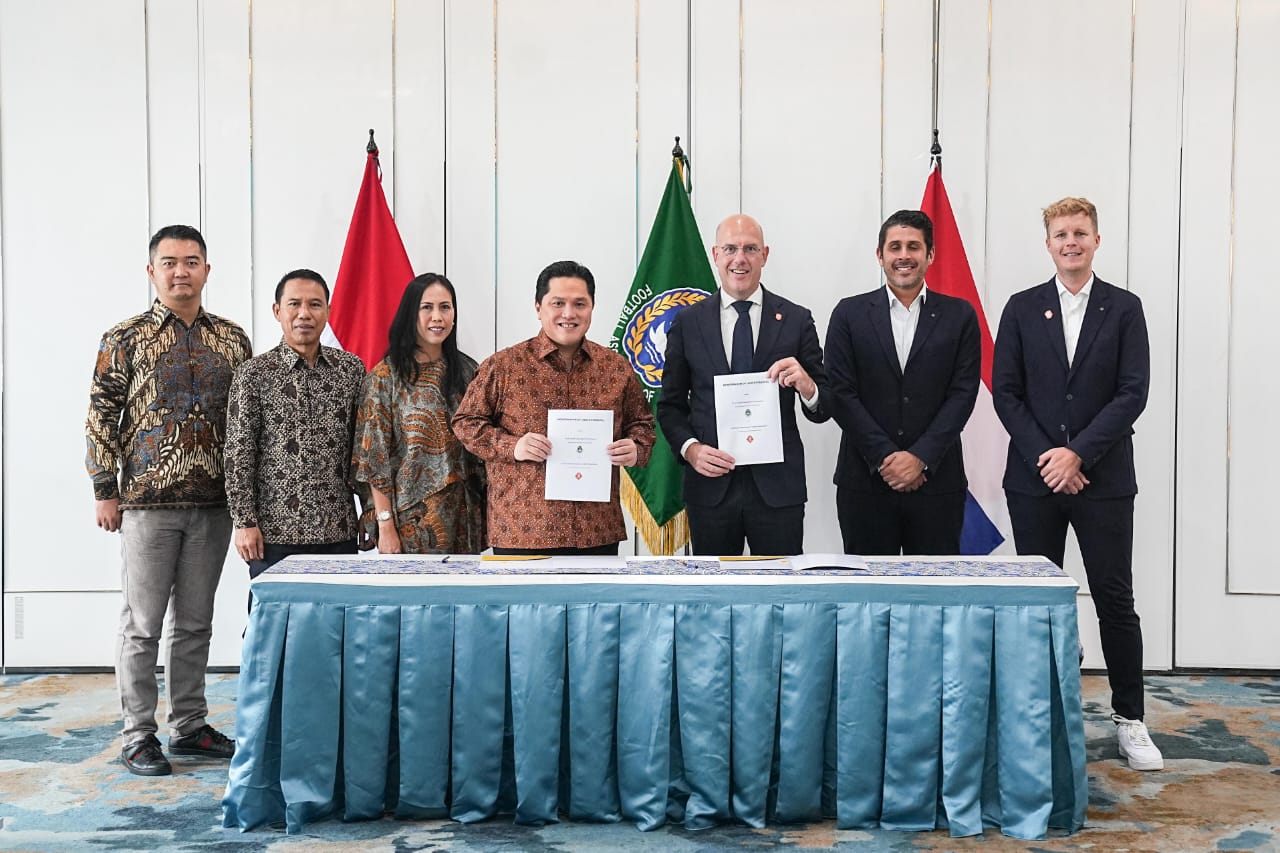 PSSI-KNVB Teken MoU, Timnas Indonesia Berpeluang Uji Coba dengan Belanda