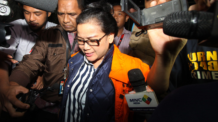 KPK Tahan Miryam S Haryani