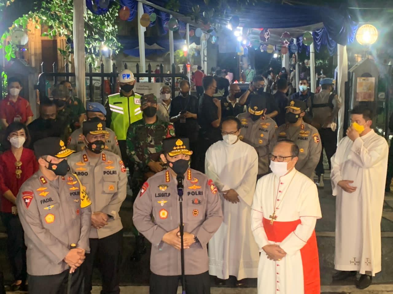 Pasca Aksi Teror, Kapolri Minta Umat Kristiani Tak Khawatir Beribadah