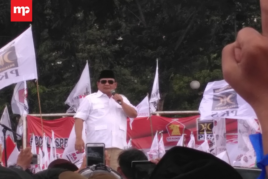 Capres Nomor Urut 02 Prabowo Subianto