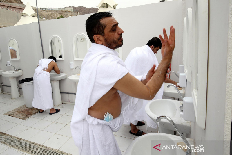 Jamaah Haji Bersiap Wukuf di Arafah