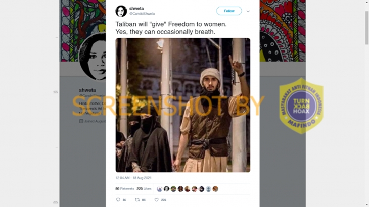 [HOAKS atau FAKTA]: Taliban Akhirnya Beri Kebebasan untuk Wanita