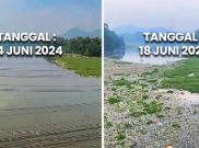 Belum Ada 1 Minggu Dibersihkan, Sungai Citarum Sudah Dipenui Sampah Lagi