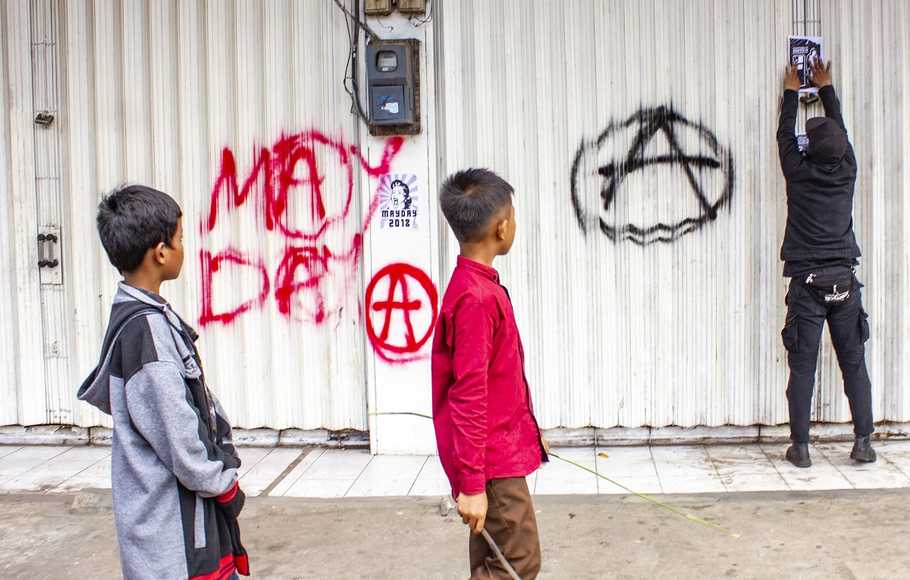 Kapolri: Massa Anarkis Baju Hitam di Demo Buruh Bagian Kelompok Global
