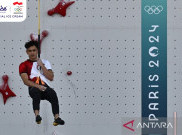Veddriq Leonardo Sumbang Medali Emas Pertama Indonesia di Olimpiade Paris