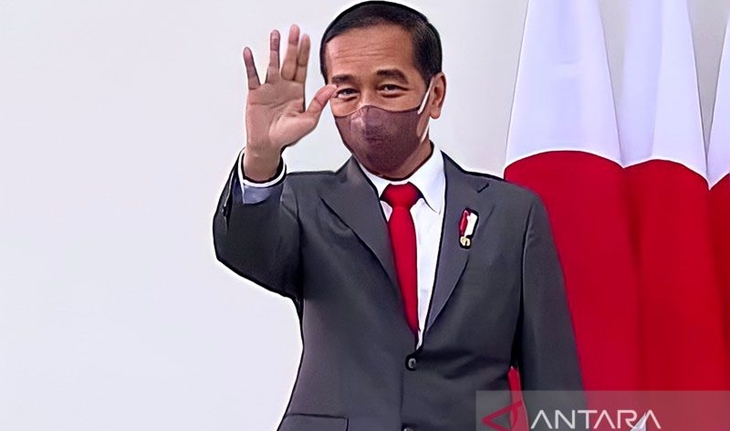 Presiden Joko Widodo. (ANTARA/Twitter/@setkabgoid)