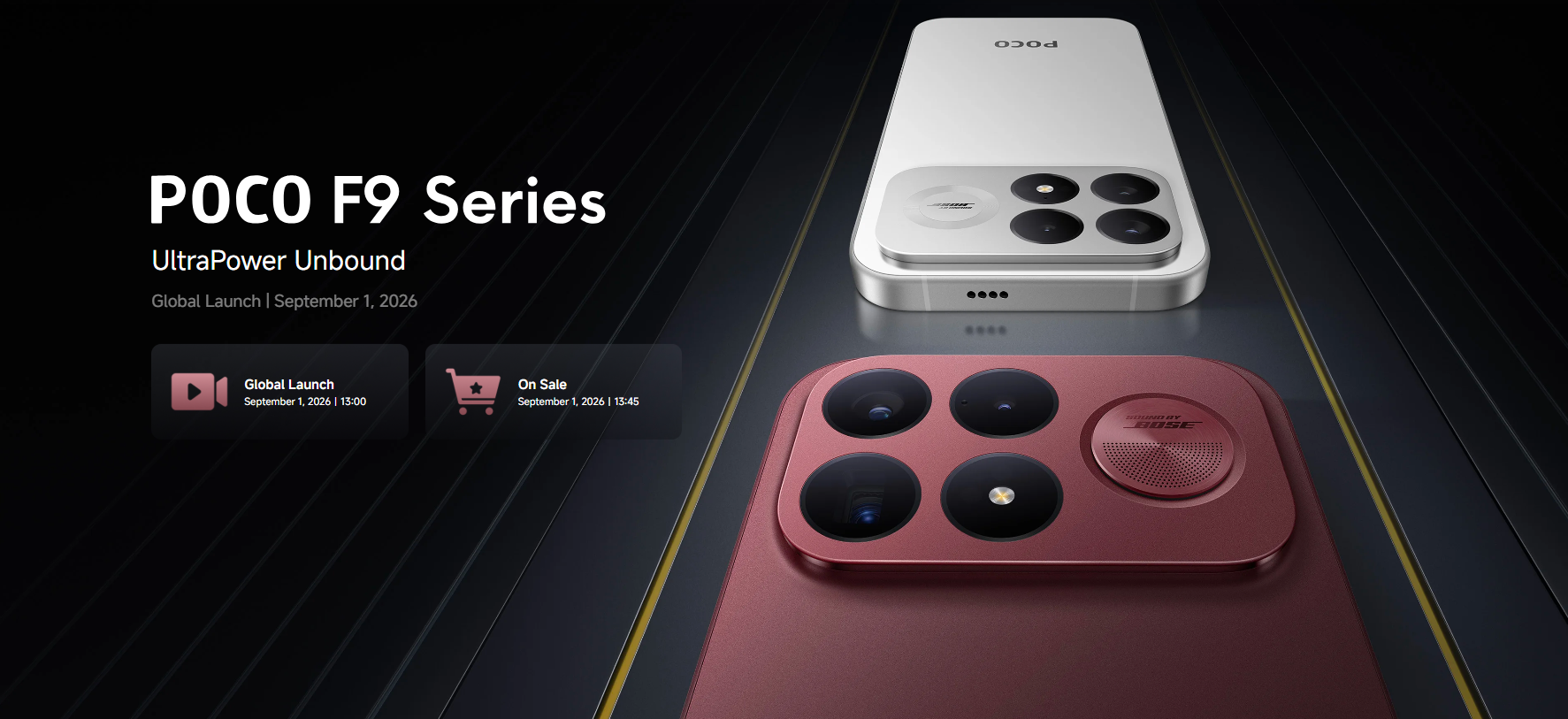 POCO F9 Pro dan F9 Ultra Meluncur Global 1 September 2026, ini Harga dan Spesifikasinya