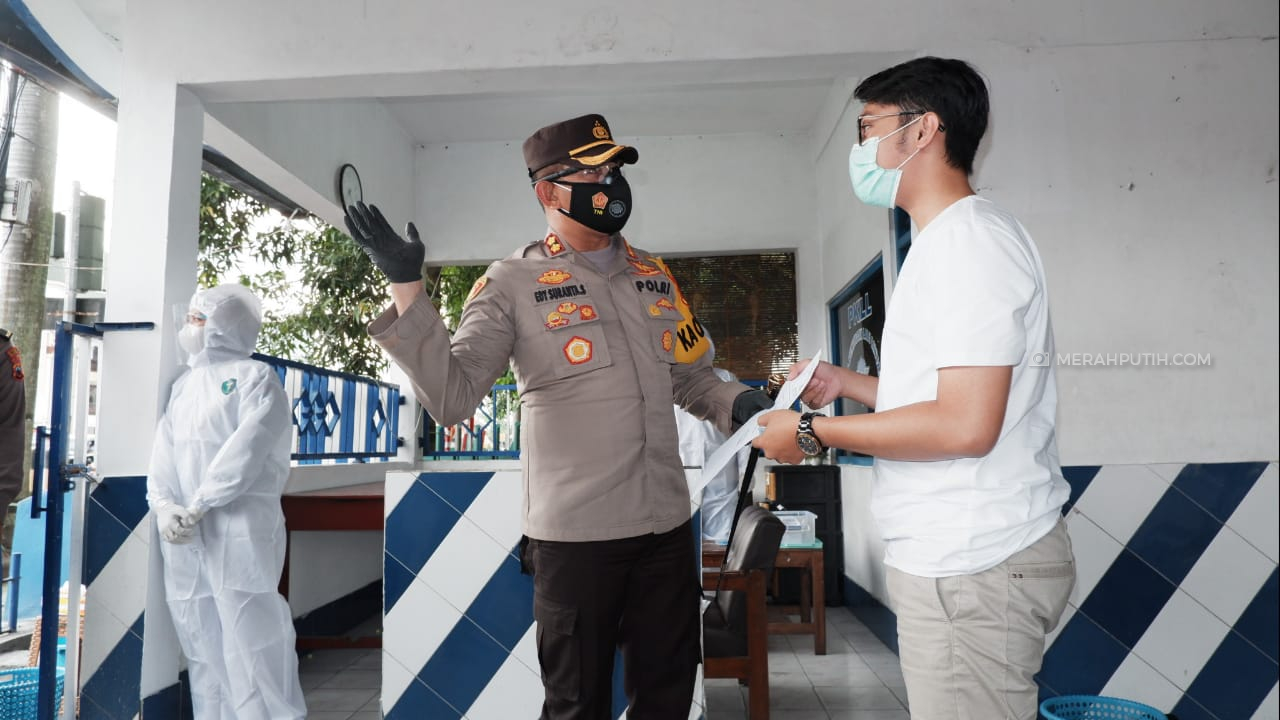 Puluhan Kendaraan Terjaring Razia Swab Test Antigen di Perbatasan Klaten-Yogyakarta