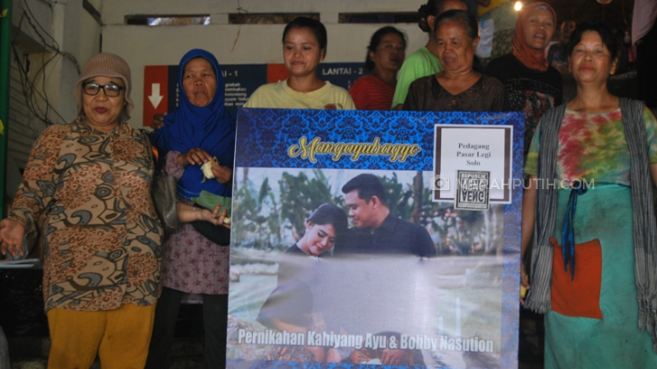 Jelang Pernikahan Kahiyang, Ini yang Dilakukan Pedagang Pasar Legi
