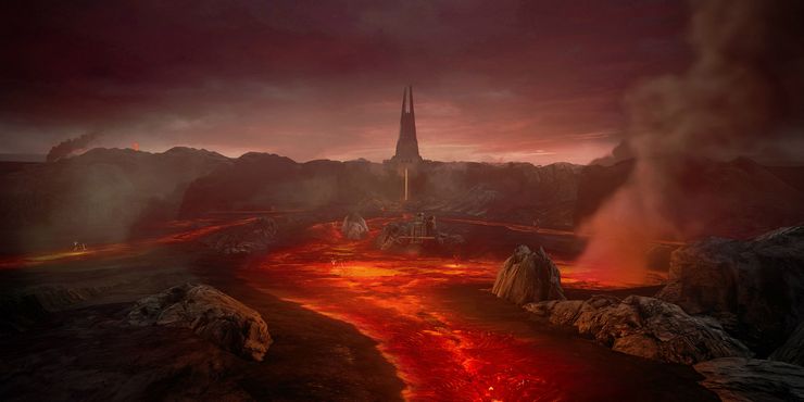 Mustafar adalah tempat yang menjadi latar belakang Star Wars Project Maverick (Foto: Screen Rant)