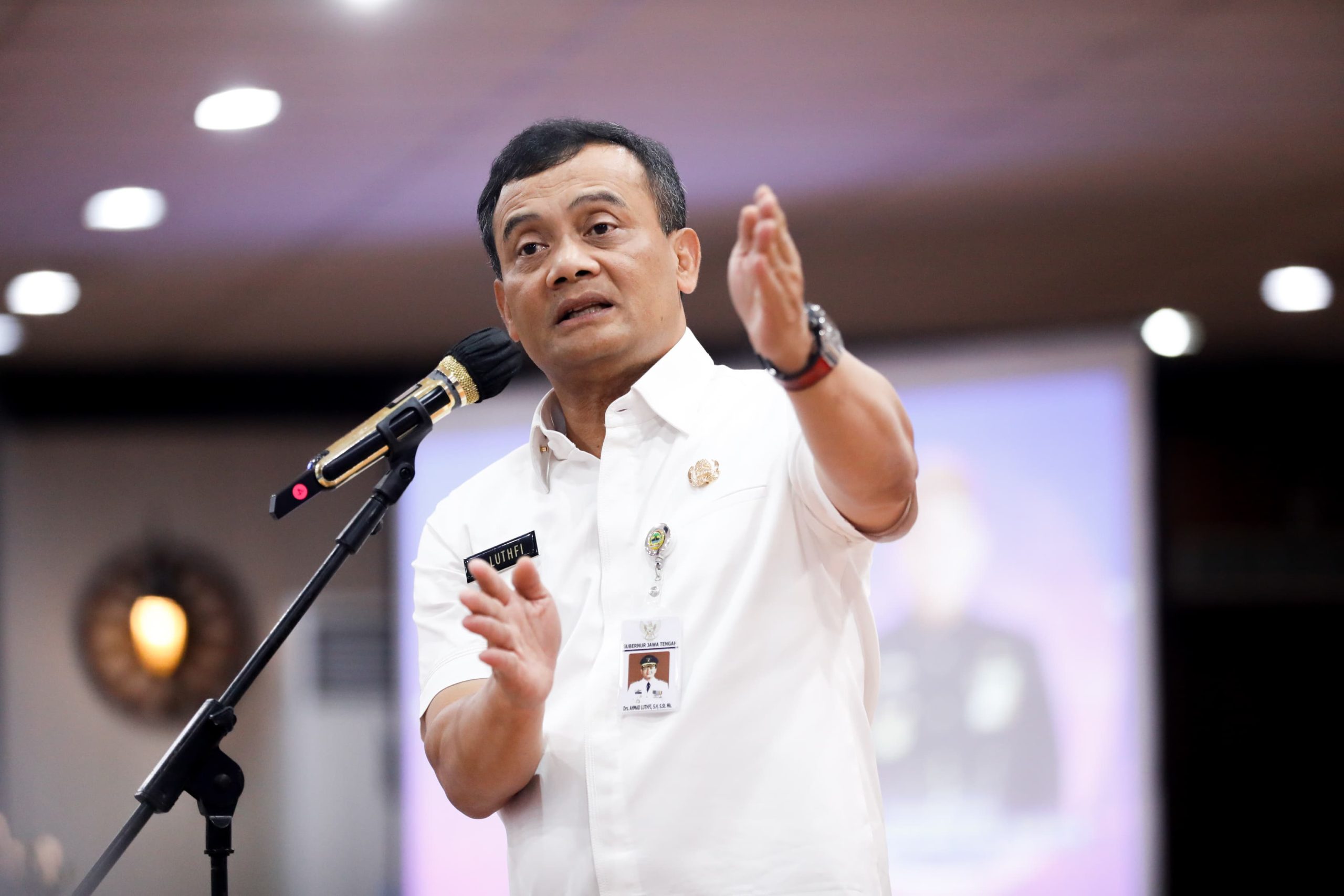 Bupati Sukoharjo Ditangkap KPK, Gubernur Jateng Luthfi : Saya Sangat Prihatin