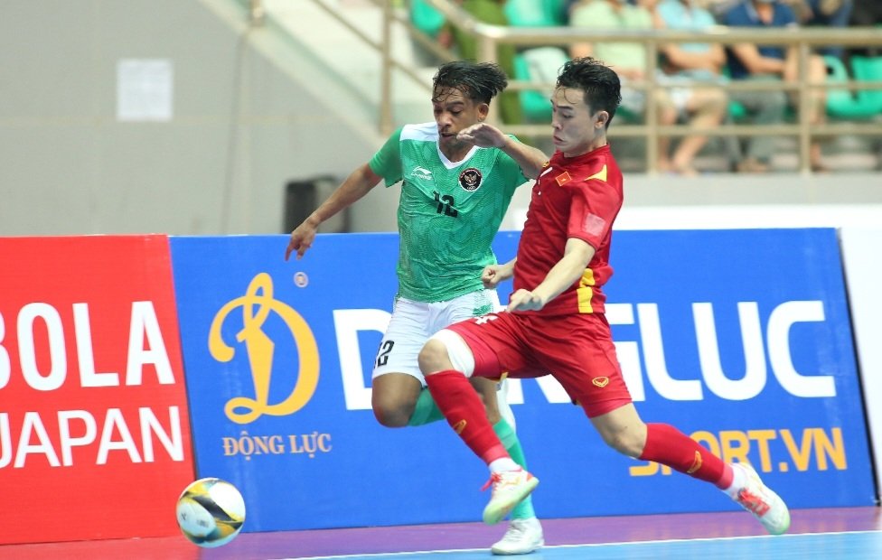 Timnas Futsal Indonesia Vs Vietnam. (VFF)