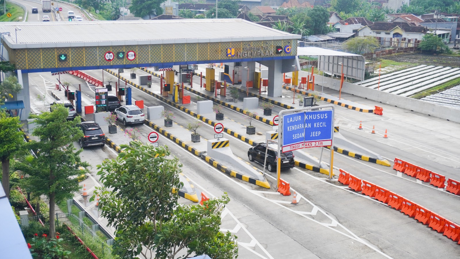 79.539 Kendaraan Masuk Kota Solo Jelang Perayaan Natal