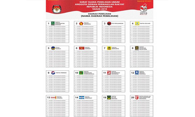 surat pemilihan dpr ri