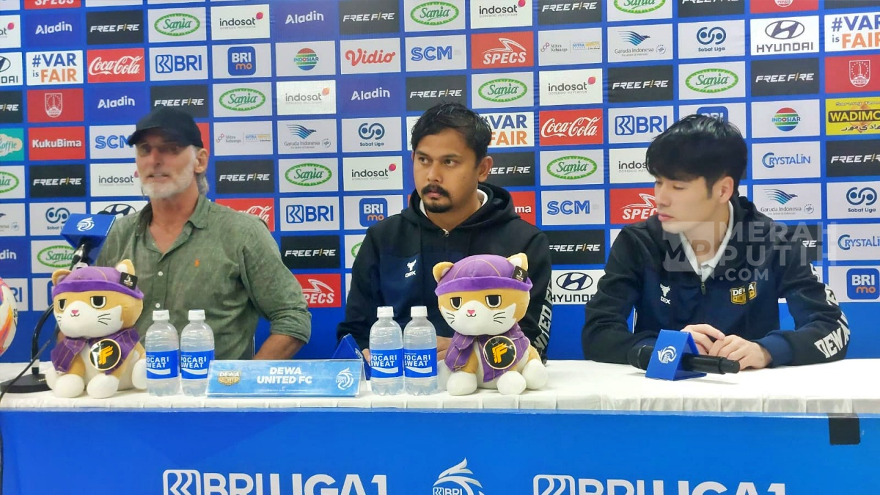 Ditahan Imbang Persis, Pelatih Dewa United Berharap Dukungan Suporter Musim Depan