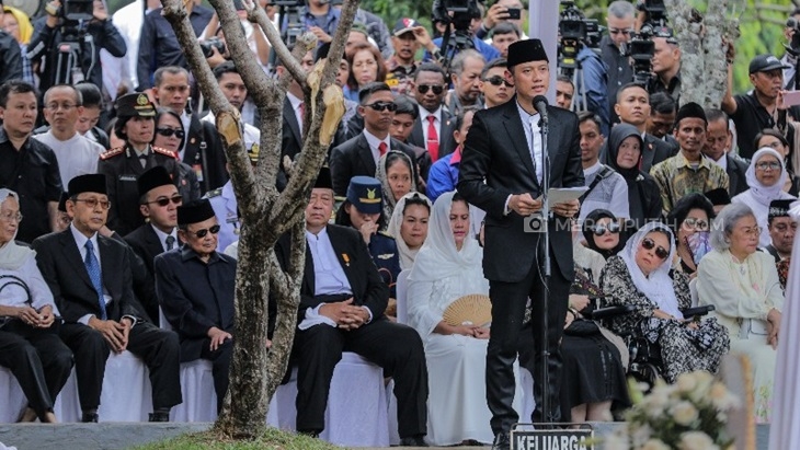 Kalimat Terakhir AHY untuk Ibu Ani: Selamat Jalan Memo, We Love You