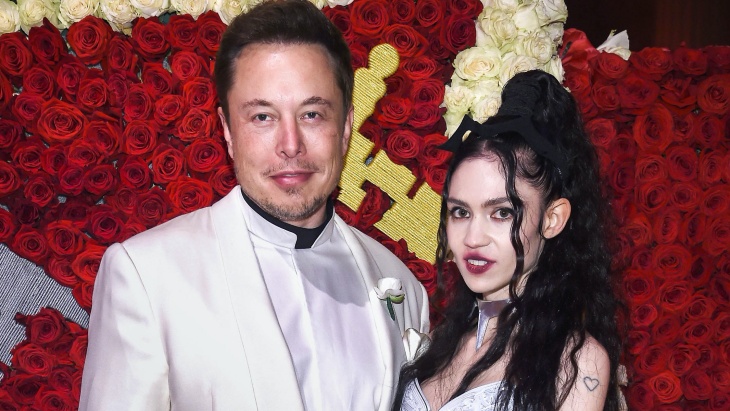 Elon Musk dan Grimes. (Foto Wired)