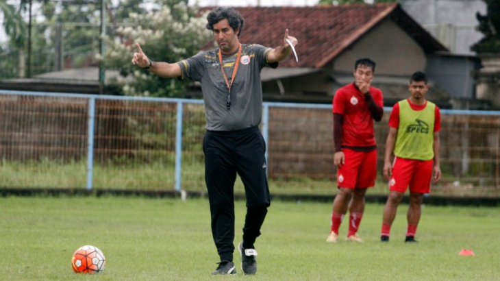 Pelatih Persija Jakarta, Stefano Cugurra Teco. (Media Persija)