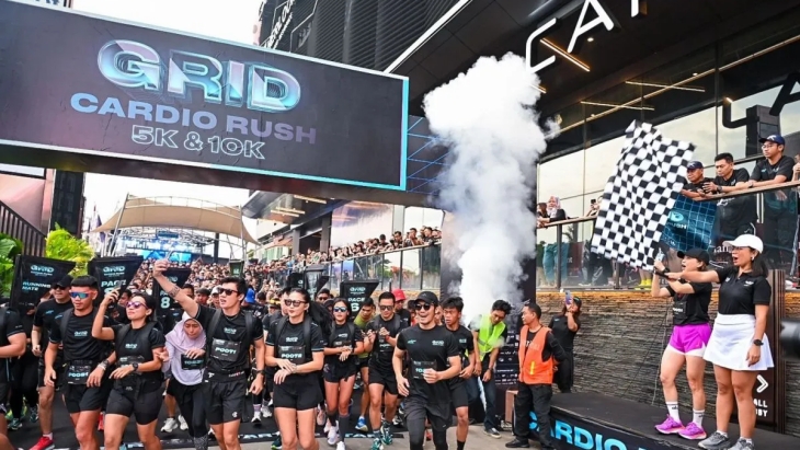 GRID Cardio Rush 2024 Sukses Diikuti Seribuan Partisipan