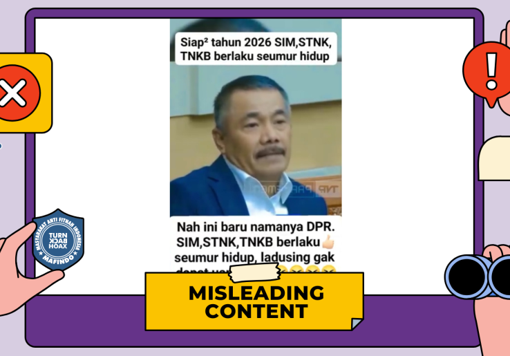 [HOAKS atau FAKTA]: SIM, STNK dan TNKB Berlaku Seumur Hidup