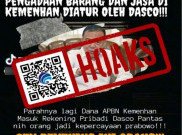 [HOAKS atau FAKTA] Anggaran Kemenhan Era Prabowo Masuk Rekening Dasco