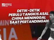 Detik-Detik Pebulu Tangkis China Meninggal Dunia Saat Pertandingan 
