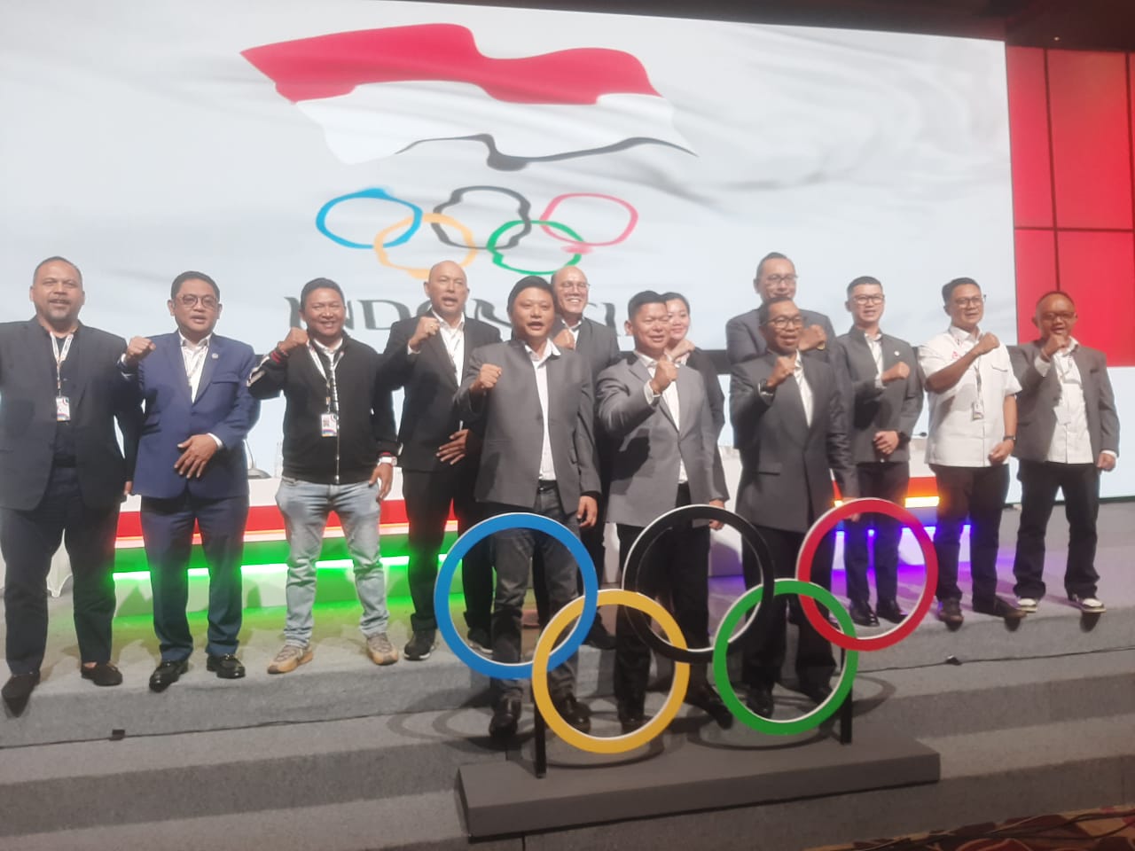 Raja Sapta Didampingi Tommy Hermawan Lo Sebagai Bendum dan 10 Komite Eksekutif