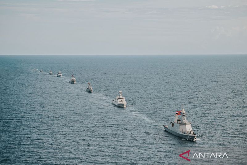 TNI AL Kerahkan Kapal Perang ke Teluk Thailand, Latih Pertempuran Jarak Dekat