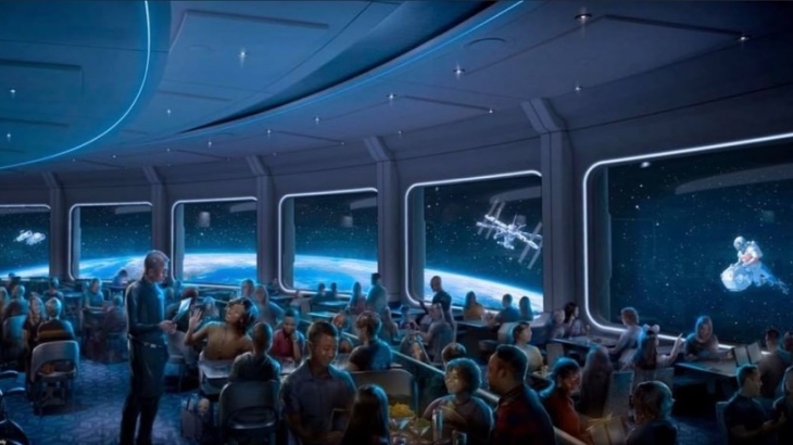 Walt Disney World Umumkan Buka Restoran Angkasa Luar