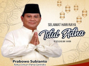   Lewat Akun Twitter, Prabowo Sampaikan Ucapan dan Pesan Iduladha