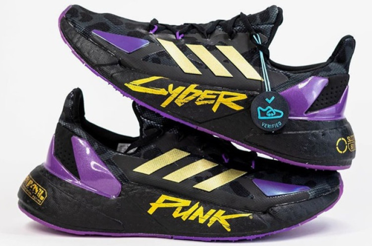 Tampilan Unik Sneaker'Cyberpunk 2077' x adidas For Futuristic X9000L4 