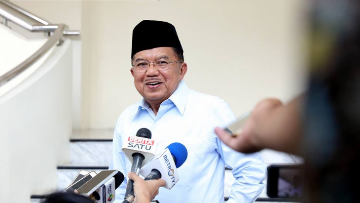  Wapres JK Sebut Selisih Suara Jokowi-Ma'ruf dan Prabowo-Sandi Tak Lebih dari Dua Digit