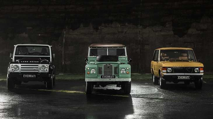Range Rover dan Defender Klasik Dikonversi jadi Bermotor Listrik