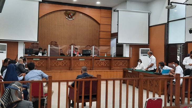Sidang praperadilan Rizieq Shihab di PN Jakarta Selatan. (ANTARA/Laily Rahmawaty)