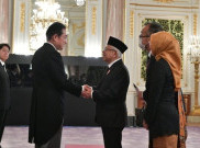 Wapres Ma'ruf Amin Sampaikan Duka Cita Langsung kepada Istri Shinzo Abe
